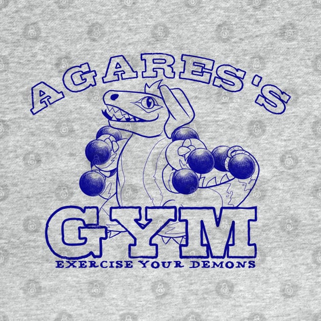 Agares's Gym Navy by AmberStone